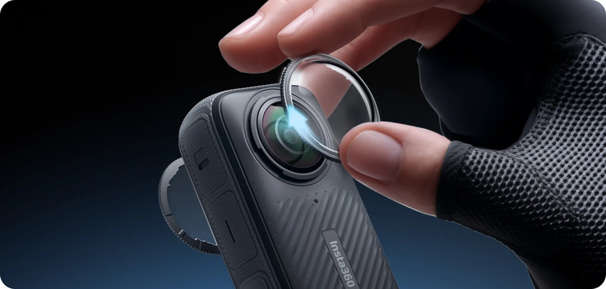 Ochranná čočka Insta360 X4 Ochranná skla objektivů Insta360 X4 – Standard