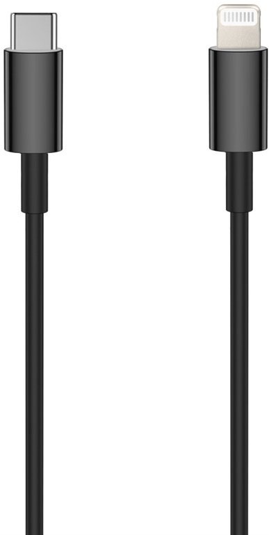 Kabel Forever Setty USB-C/Lightning 1m - černý