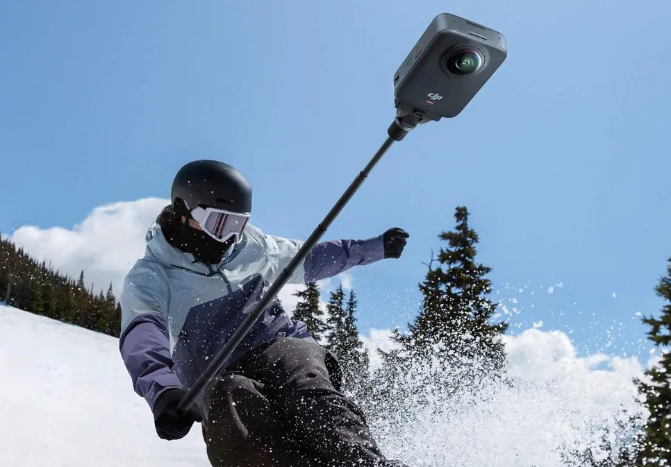 Zimní sporty s kamerou DJI Osmo Action 6