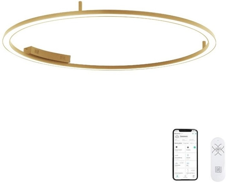 Luxusní velkké stropní svítidlo IMMAX NEO FINO o výkonu 72W a s průměrem 120 cm