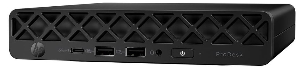 PC mini HP ProDesk 4 Mini G1i AI detail přední strany