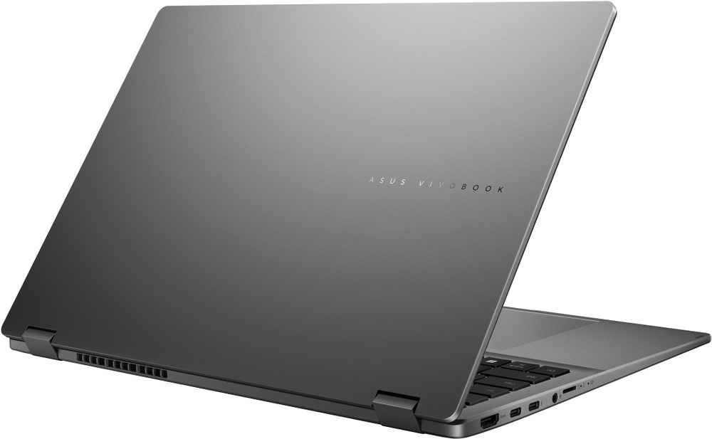 Zadní strana notebooku Asus Vivobook 16 Flip v elegantním provedení