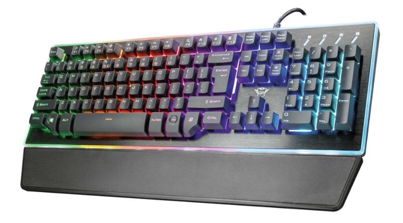 Klávesnice Trust GXT 860 Thura polo mechanická CZ/SK černá