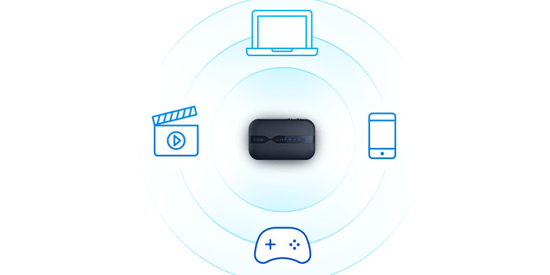 Router D-Link DWR-932 4G LTE černý Router D-Link DWR-932 4G LTE černý