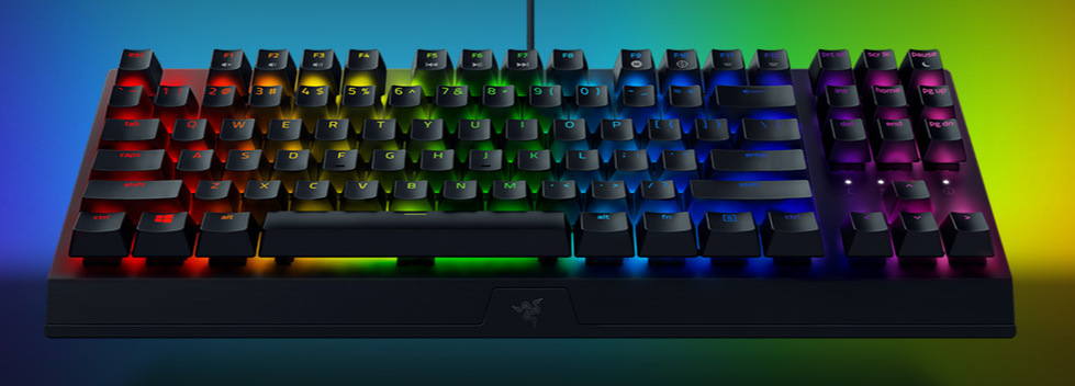 Klávesnice Razer BlackWidow V3 Tenkeyless - Green Switch - US černá Klávesnice Razer BlackWidow V3 Tenkeyless - Green Switch - US černá
