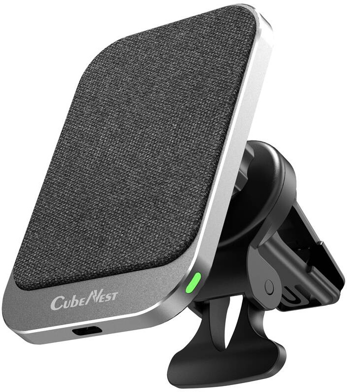 CubeNest Magnetic Wireless S1C1, stříbrná