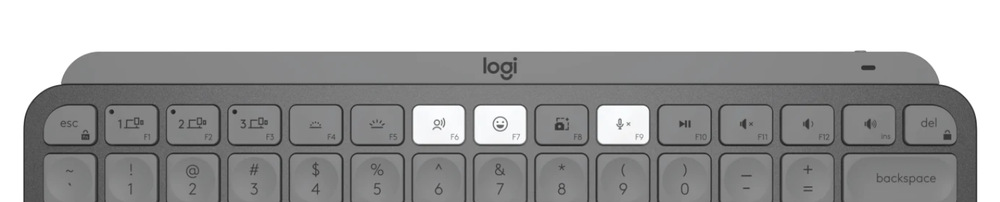 Klávesnice Logitech MX Keys Mini, US růžová
