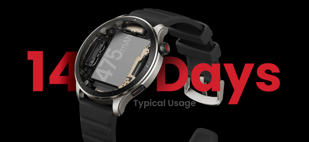 Chytré hodinky Amazfit GTR 4 - Superspeed Black