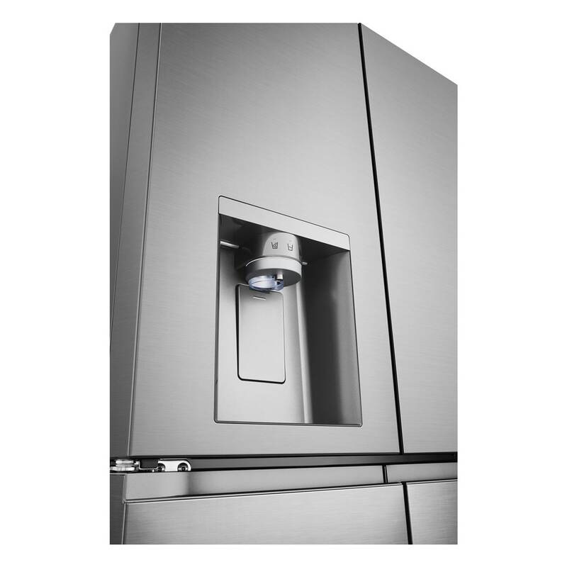 Americká lednice LG GML960PYFE stříbrná napojový automat