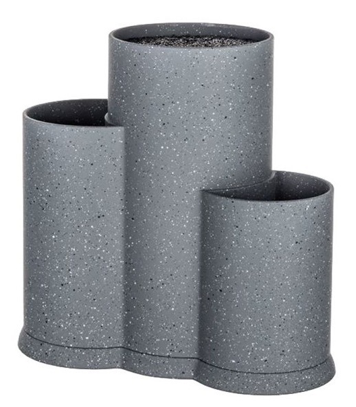 Blok na nože BANQUET GRANITE Grey plast