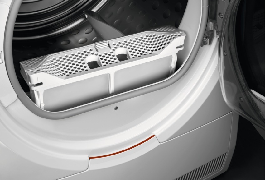 Sušička prádla AEG série 5000 T5DZ8BC bílá Filtr EasyClean sušičky AEG T5DZ8BC řady 5000