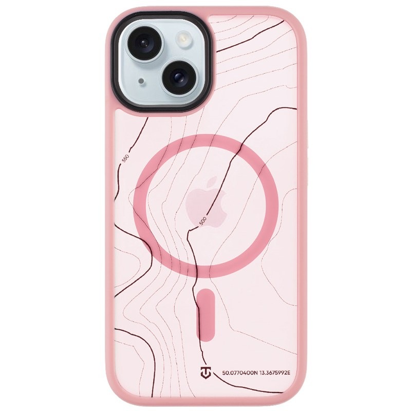 Kryt na mobil Tactical MagForce Hyperstealth Sika na Apple iPhone 15 - růžový