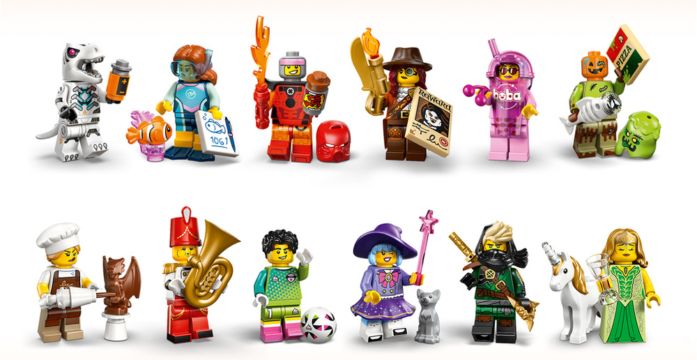 Stavebnice LEGO® Minifigurky 71052 29. série Tajemná krabička je díky pestré nabídce postav zábavným drobným dárkem, který potěší malé sběratele od šesti let.