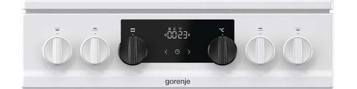 Kombinovaný sporák Gorenje Advanced KS5351WF ExtraSteam bílý Ovládání