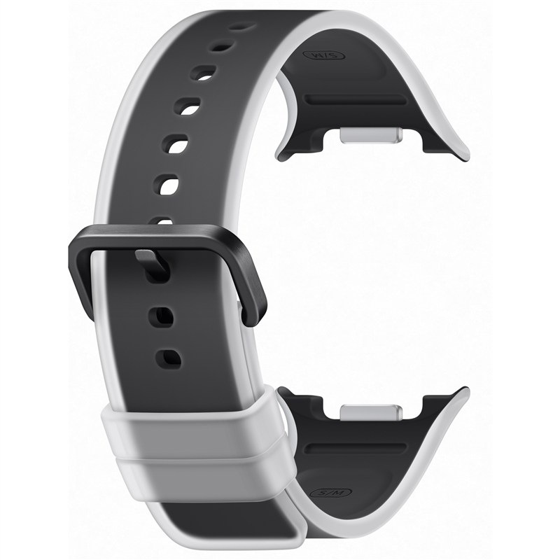 Řemínek Samsung Mobile Silikonový (velikost S/M) Galaxy Watch9 černý