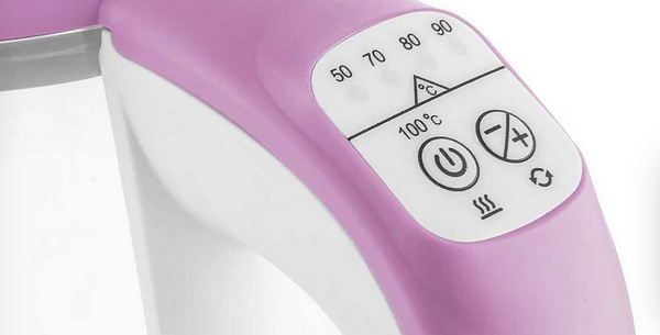 Rychlovarná konvice Sencor SWK 2198RS růžová Sencor SWK 2198RS nastavitelná teplota
