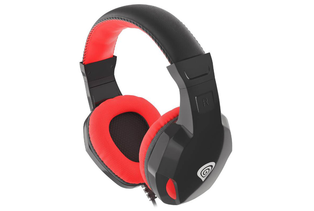 Headset Genesis ARGON 110 černá/červená