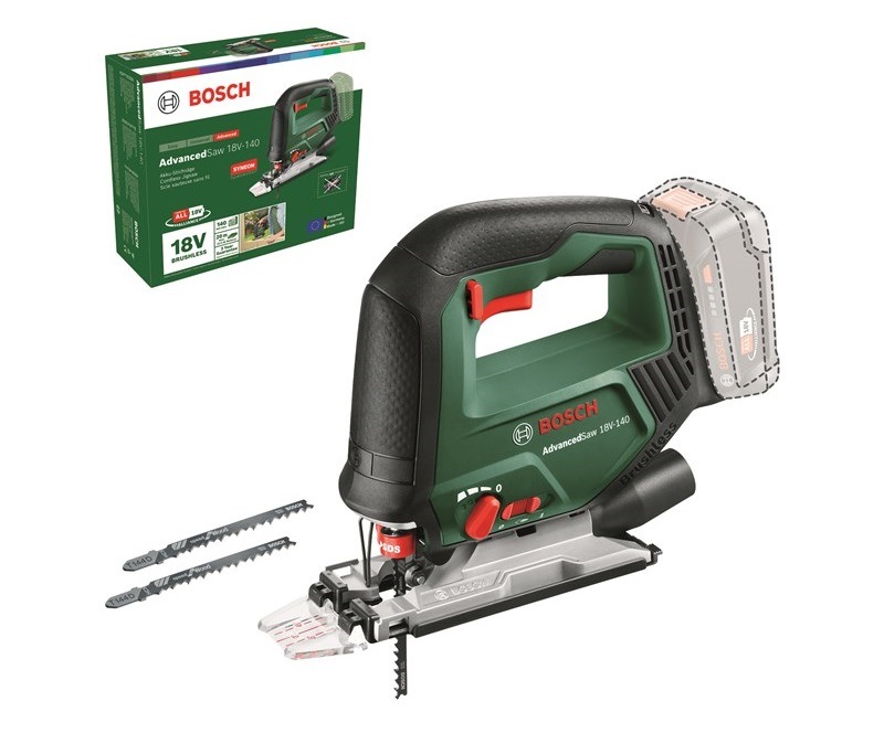 Přímočará pila Bosch AdvancedSaw 18V-140 (bez baterie)