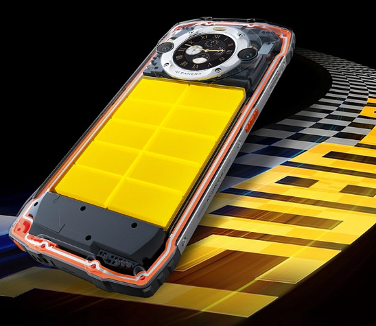 Mobilní telefon Aligator Blackview BV9300 Pro 12 GB / 256 GB černý/oranžový
