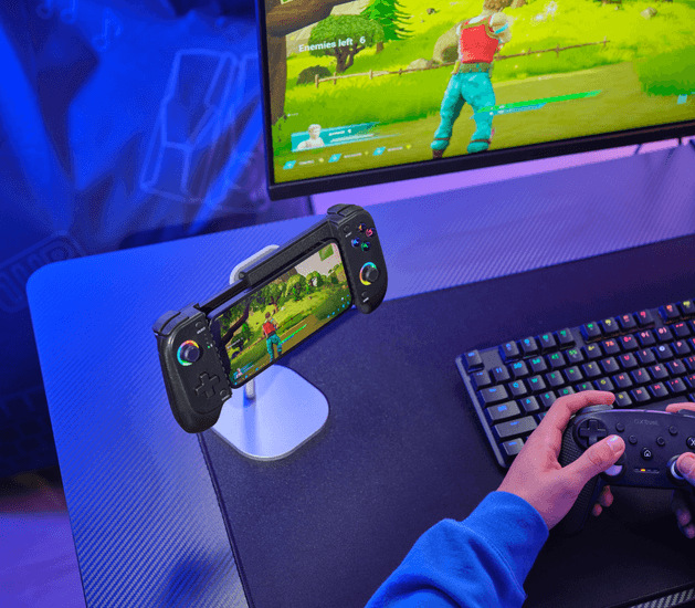 Gamepad Trust GXT 735G Mylox pro Android a iOS šedý TRUST GXT 735G Mylox, šedá