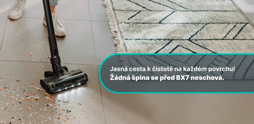 Tyčový vysavač Thomas BX7 šedý Tyčový vysavač Thomas BX7
