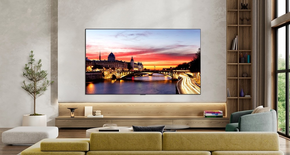 Televize LG OLED83C66LB Minimalistický design s tenkým profilem elegantně doplní moderní interiér každé domácnosti.