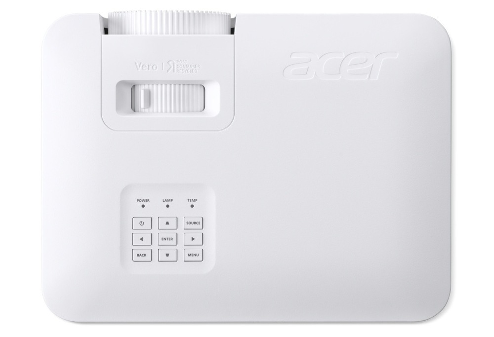 Projektor Acer Vero XL2521i bílý Projektor Acer Vero má světelný zdroj s 54W laserová diodou Nichia