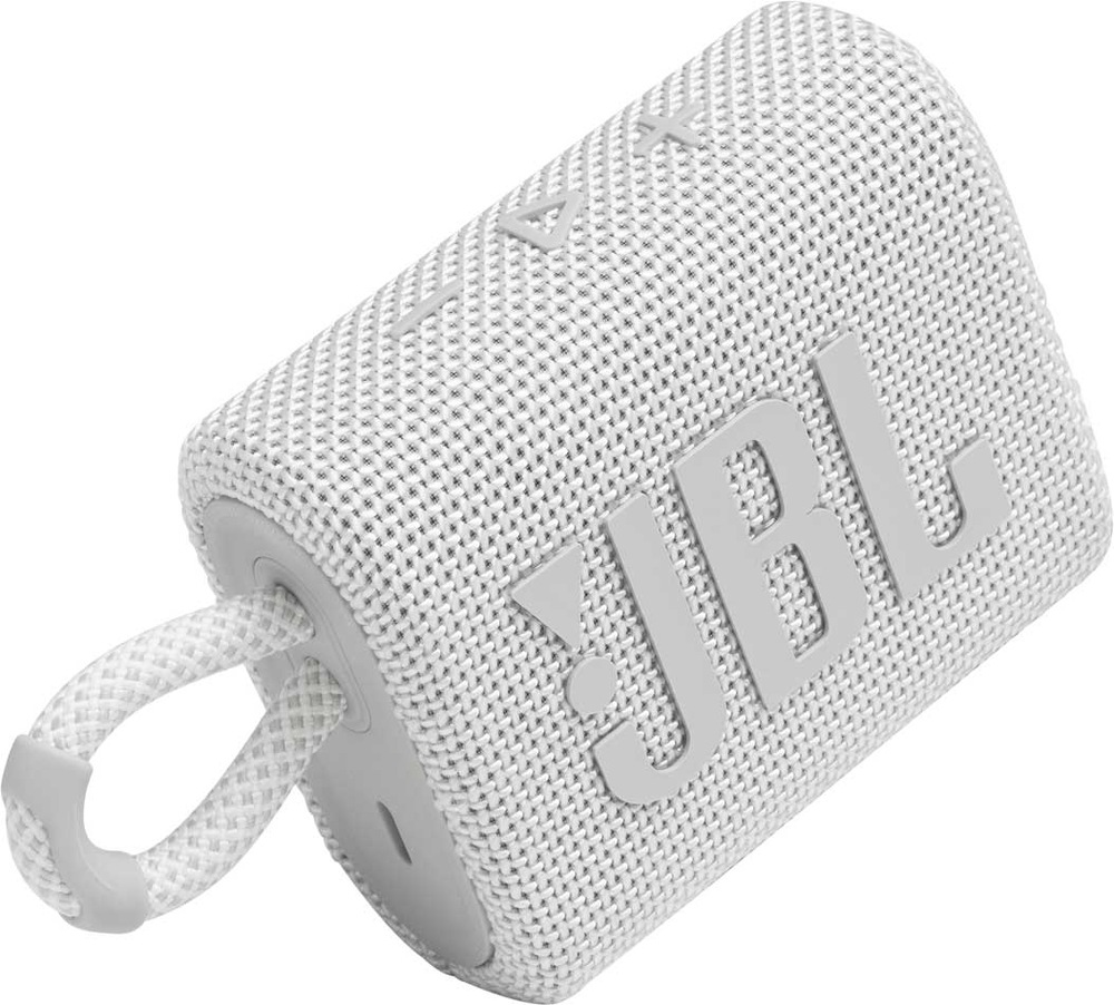 Přenosný reproduktor JBL GO3 bílý