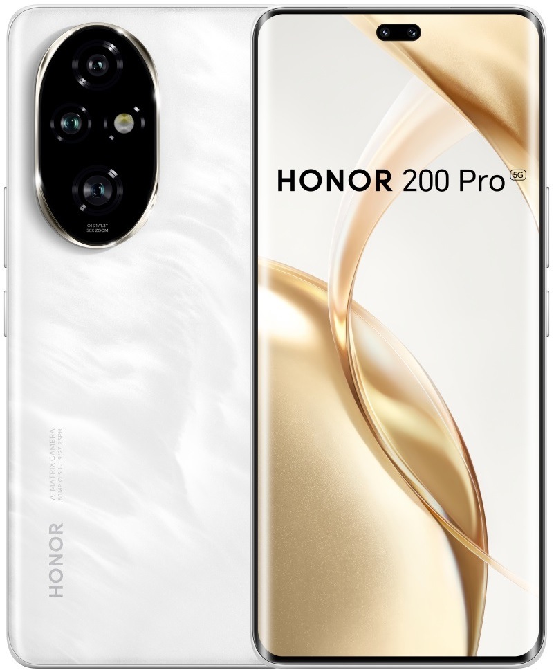Mobilní telefon HONOR 200 Pro 5G 12 GB / 512 GB bílý