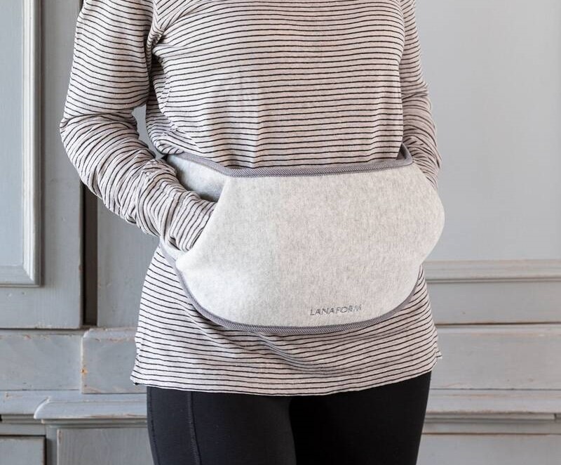 Vyhřívací bederní pás Lanaform Waist Warmer šedý Vyhřívací bederní pás Lanaform Waist Warmer šedý