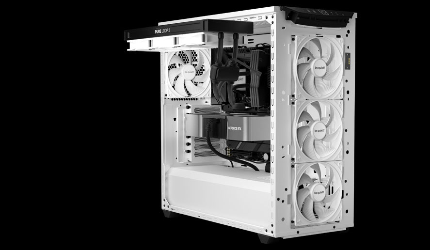 Ventilátor be quiet! Pure Wings 3 140mm PWM White be quiet! Pure Wings 3 140 mm PWM (BL112)