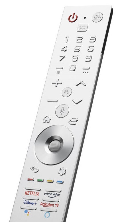 Dálkový ovladač LG Prémiový magický ovladač pro LG TV 2021 stříbrný Dálkový ovladač LG Prémiový magický ovladač pro LG TV 2021 stříbrný