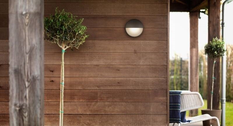 Nástěnné svítidlo Philips Capricorn, LED - antracitové Nástěnné svítidlo Philips Capricorn, LED - antracitové