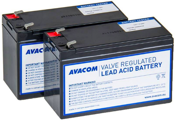Bateriový kit Avacom RBP02-12072-KIT - baterie pro UPS