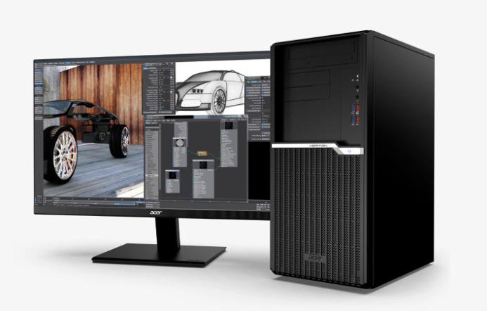 Stolní počítač Acer Veriton M4690G černý