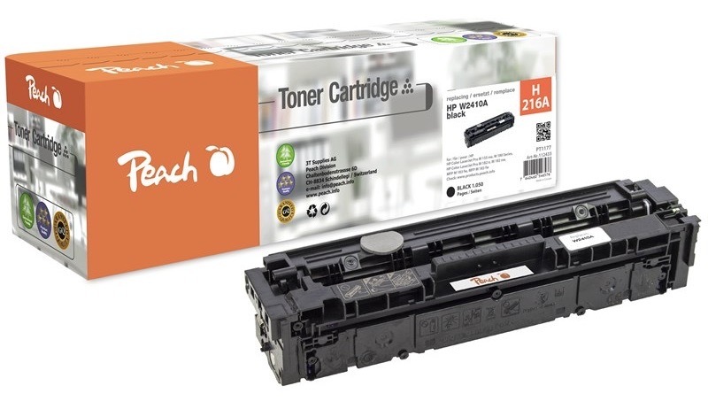 Toner Peach HP 216A, W2410, 1050 stran černý