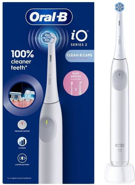 Zubní kartáček Oral-B iO Series 2 White Sensi bílý
