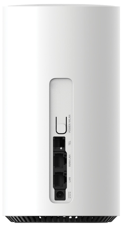 Zadní panel routeru Strong BE7200 s LAN porty WAN vstupem a telefonním portem RJ11