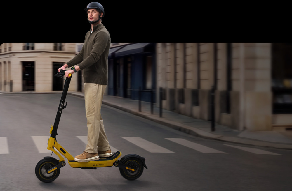 Elektrická koloběžka Xiaomi Scooter 6 Ultra černá/žlutá Xiaomi Electric Scooter 6 Ultra uveze až 140 kg