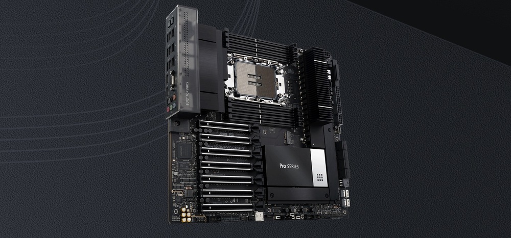 Svým výkonem se deska Asus Pro WS W790E-SAGE SE hodí i pro profesionály