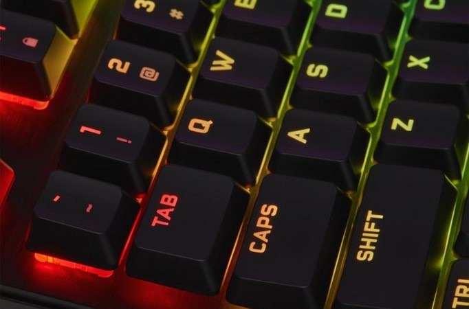 Klávesnice Corsair K60 RGB PRO Cherry MX Low Profile Speed černá Klávesnice Corsair K60 RGB PRO Cherry MX Low Profile Speed černá