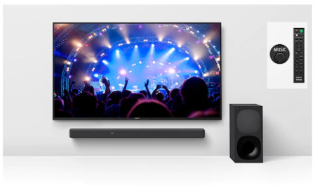 Soundbar Sony HT-G700 režim hudba