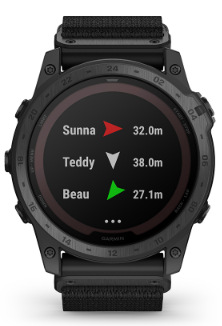 Chytré hodinky Garmin tactix 7 PRO Solar Sapphire - Titanium / Black Nylon Tactical Band