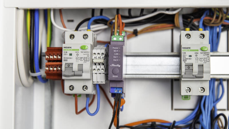Modul Shelly Pro 2, 2x 16A na DIN lištu, Wi-Fi, LAN Shelly Pro 2