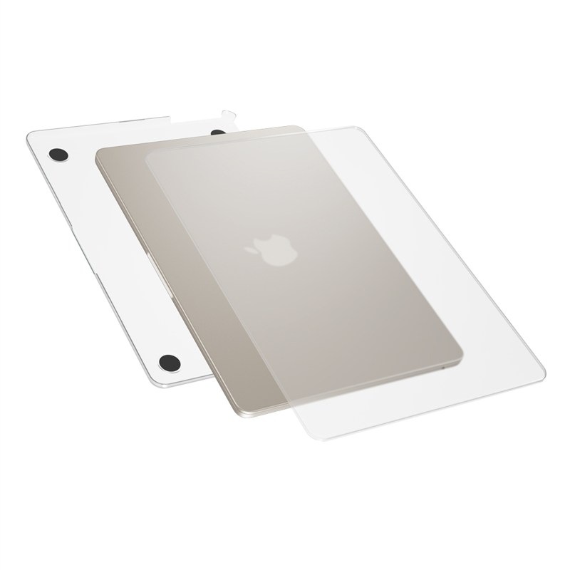 Kryt Epico Slim Shell for Macbook Air 15" M2/M3/M4 (A2941/A3114) průhledný