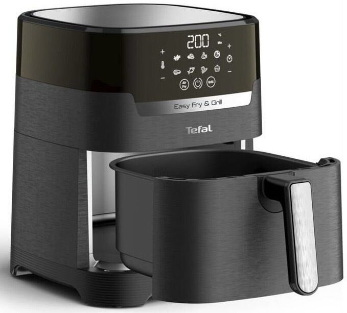 Fritéza horkovzdušná Tefal EY505815 Easy Fry&Grill 2v1 černá