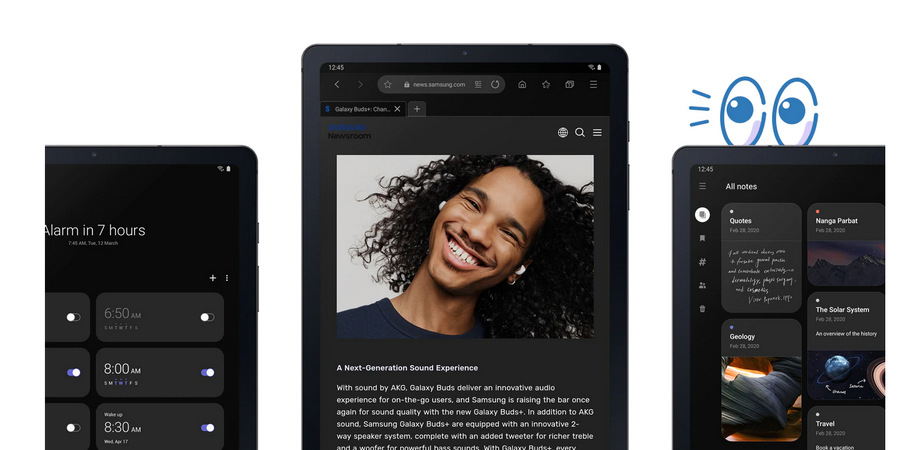 Dotykový tablet Samsung Galaxy Tab S6 Lite LTE šedý