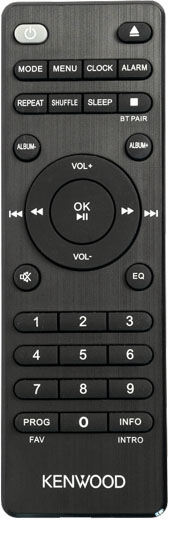 Mikrosystém KENWOOD M-822DAB černý/bílý KENWOOD M-822DAB