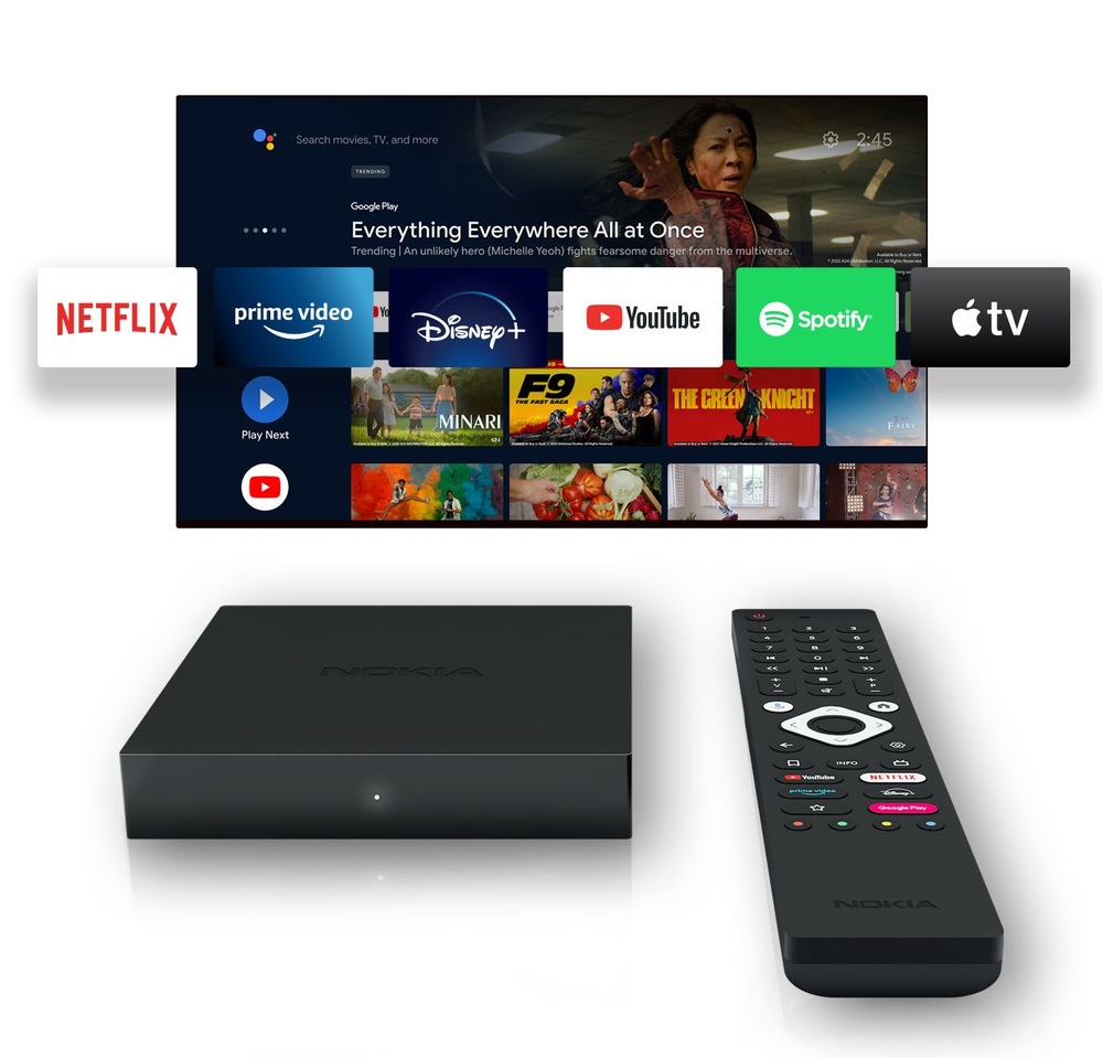 Multimediální centrum Nokia Streaming Box 8010 černý Multimediální centrum Nokia Streaming Box 8010 černý