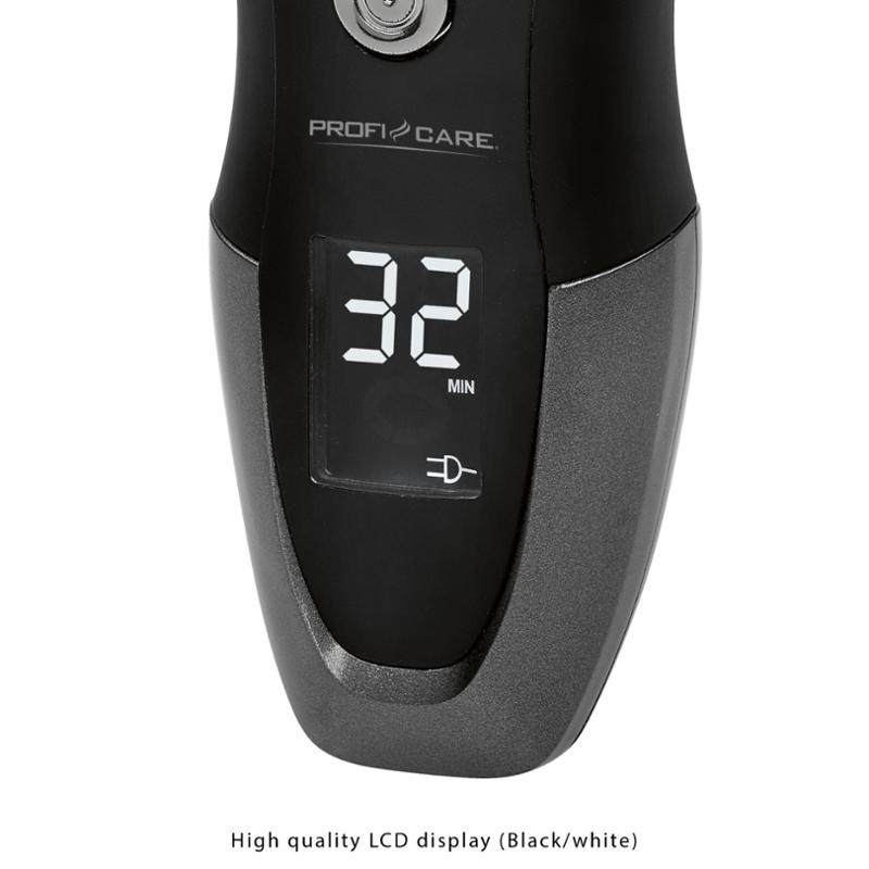 Holicí strojek ProfiCare PC HR 3012 LCD displej